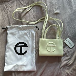 Telfar small glue shopping bag